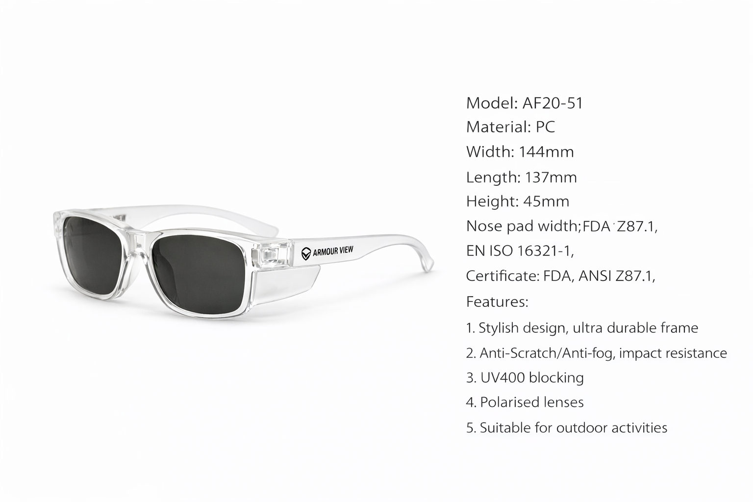 ARMOUR VIEW CLEAR